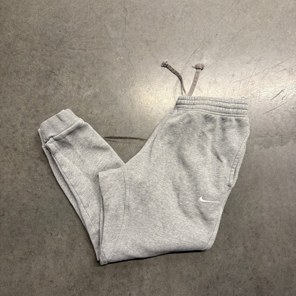 Nike Mens Club Fleece Joggers Gray Sweatpants Large BV2671-063
